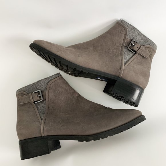 Caslon Oaklee Water Resistant Bootie Stone Nubuck 10 - Picture 8 of 8